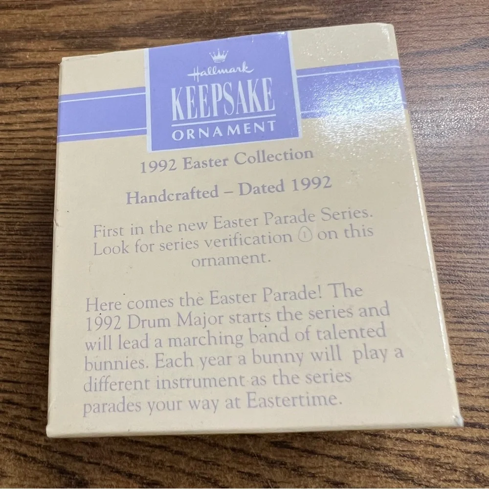 Hallmark Easter Parade 1992 Easter Collection Handcrafted & Dated 1992